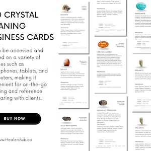 700 Crystal Meaning Editable and Printable Cards With Images For Crystal Shops . image 2