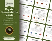 Crystal Compatibility Cards: Spiritual Growth & Energy (Digital Download)