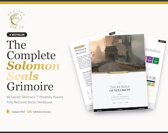 The 44 Seals of Solomon Grimoire & Ritual Workbook (PDF)