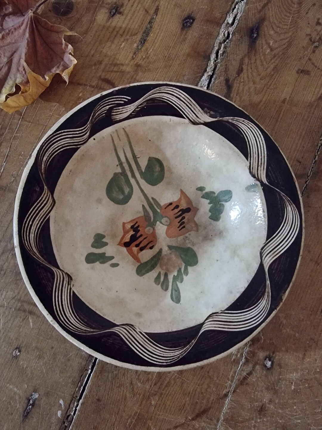 Primitive Spring Plate Antique Ceramic Plate, Primitive, Rustic Decor - Etsy