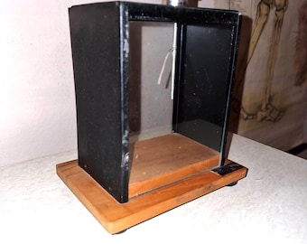Aparato antiguo, dispositivo de física: Electroscopio.