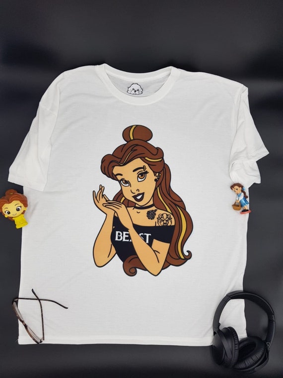 Camiseta princesa disney tatuada new arrivals