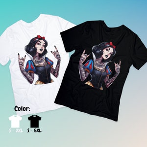 Tattoo princess shirt Etsy Mexico