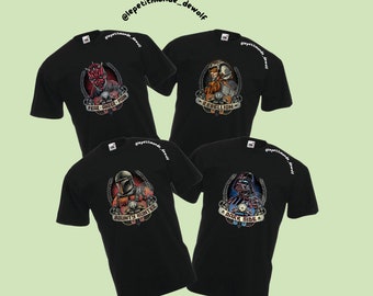 Star Wars T Shirt ,Inappropriate Star Wars T-shirt, Odd Star Wars fan T-shirts, Syfy  T-shirt , Rockabilly Star Wars Ts