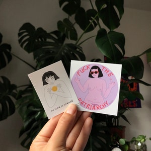 Aufkleber - Feministisches Sticker Set