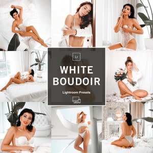10 White Boudoir Mobile & Desktop Lightroom Presets, Boudoir Lightroom Presets, Boudoir Preset, White Feed Presets, Bright Presets, Insta Presets