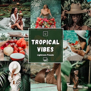 10 Tropical Summer Lightroom Presets,Tropical Beach Presets,Bali Lightroom Presets,Tropical Presets,Bali Presets,Hawaii Beach Presets