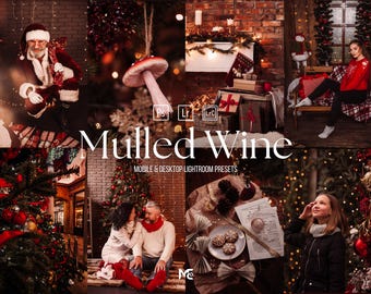 10 ajustes preestablecidos de Lightroom para vino caliente navideño, ajustes preestablecidos de Navidad, ajustes preestablecidos festivos, ajustes preestablecidos de atmósfera cálida, ajustes preestablecidos acogedores, ajustes preestablecidos festivos, ajustes preestablecidos de Navidad
