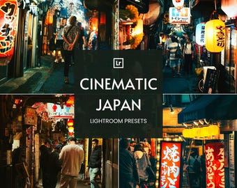 12 CINEMATIC JAPAN Lightroom Presets,Tokyo Presets,Cinematic Presets,Night Street Presets,Neon Presets,Instagram Presets,Mobile Presets