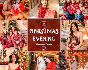 10 ajustes preestablecidos de Lightroom para dispositivos móviles y de escritorio de Navidad navideña, ajustes preestablecidos de Navidad festivos, ajustes preestablecidos de vacaciones, ajustes preestablecidos de invierno, ajustes preestablecidos acogedores, ajustes preestablecidos de Blogger