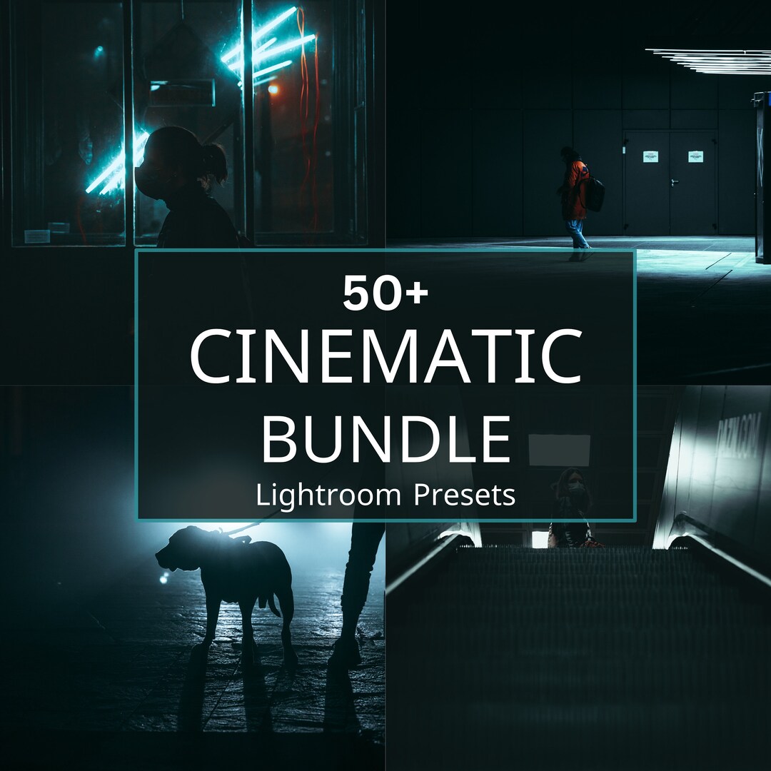 50 Cinematic Lightroom Presets Bundle,cinematic Presets,cinematic Night