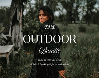 400+ Outdoor Lightroom Bundle Presets,Mobile & Desktop Presets,Bundle Presets,Moody Presets,Presets Bundle,Instagram Presets,Blogger Presets