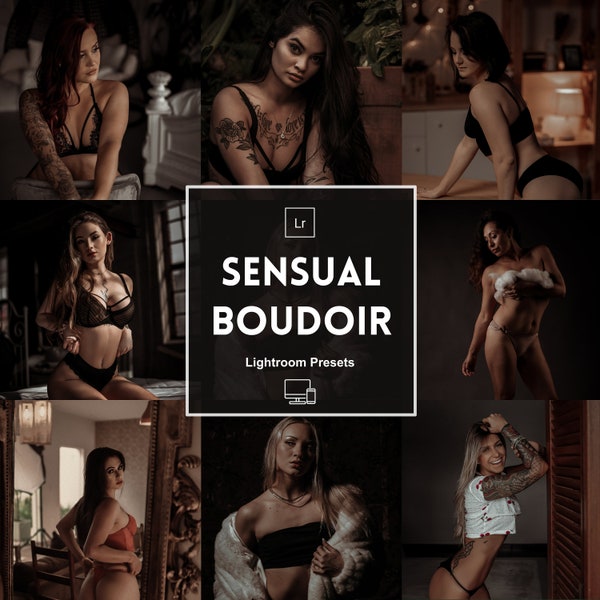 Boudoir Photography Lightroom Mobile & Desktop Lightroom Presets, Boudoir Lightroom Filter, Lingerie Boudoir Presets,Boudoir Lighroom Preset