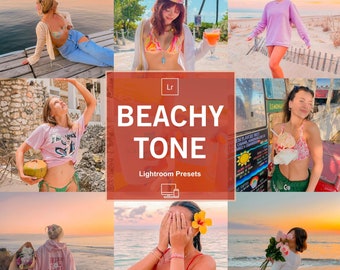 10 Summer Beach Lightroom Presets,Instagram Summer Presets,Summer Presets,Sunset Presets,Blogger Presets, Lifestyle Presets,Warm Presets