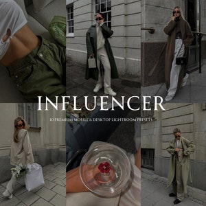 10 Dark Aesthetic Influencer Lightroom Presets, Moody Dark Aesthetic Presets, Dark Presets,Aesthetic Presets, Influencer Presets
