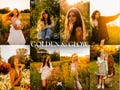 10 GOLDEN & GLOW Lightroom Presets, Golden Hour Presets, Warm, Family, Outdoor Presets, Sunset Presets, Mobile Presets
