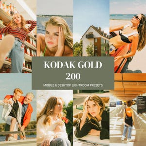 Kodak Gold Glow Presets