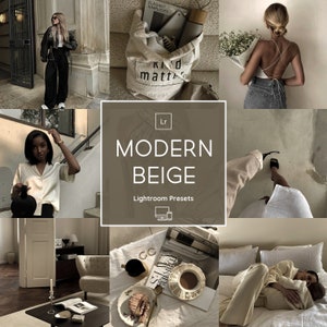 10 Modern Beige Lightroom Presets,Aesthetic Beige Lightroom Presets,Fashion Presets,Natural Presets,Instagram Presets,Beige Presets