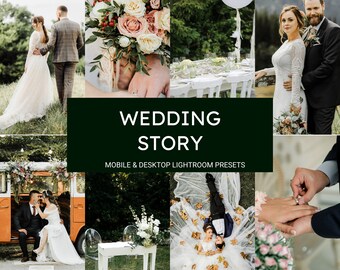 10 Light & Luftige Lightroom Presets, Hochzeit Presets, Helle Presets, Mobile Presets, Outdoor Presets, Instagram Presets