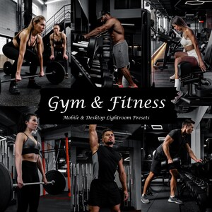 10 Gym & Fitness Lightroom Presets,Workout Presets,Gym Presets,Sports Presets,Influencer Presets,Dark Presets,Instagram Presets,Photo Filter