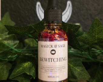 Bewitching Ritual Oil - Glamour, Attraction, Seduction, Magnetic Energy