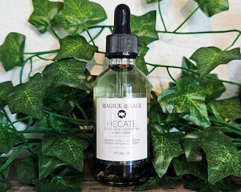 Hecate Ritual Oil - Greek Goddess of Witchcraft, Crossroads, Spirits, and Protection