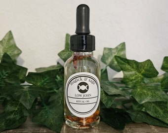 Low John Ritual Oil - Court Cases, Legal Matters, Luck, Victory & Favorable Outcomes