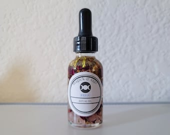 Frigg Ritual Oil - Queen of Asgard - Goddess of Fertility, Motherhood, Marriage, Family, Prophecy, Home - Norse