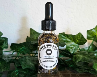 Morpheus Ritual Oil - Greek God of Dreams, Sleep, Visions, and the Dream Realm