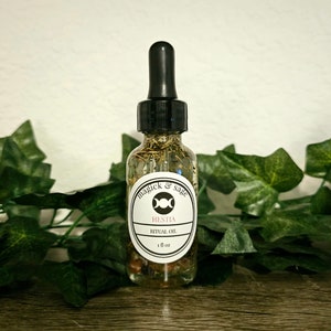 Hestia Ritual Oil - Hestia - Goddess of the Hearth, Family, Home, State - Vesta - Greek