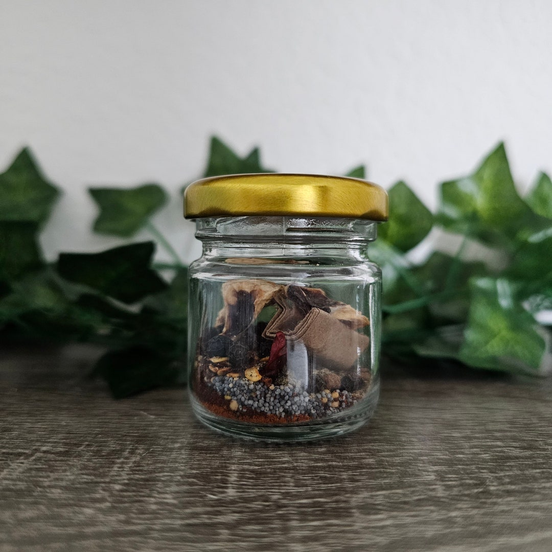 Souring Spell Jar - Baneful Magick, Havoc, Chaos, Arguments, Bad Luck