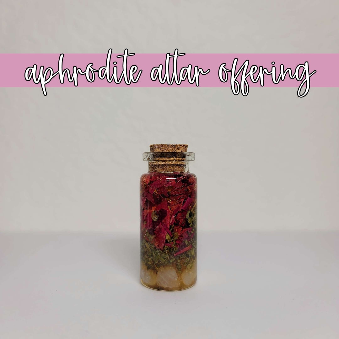 Aphrodite Altar Offering Offerings for the Goddess Goddess of Love