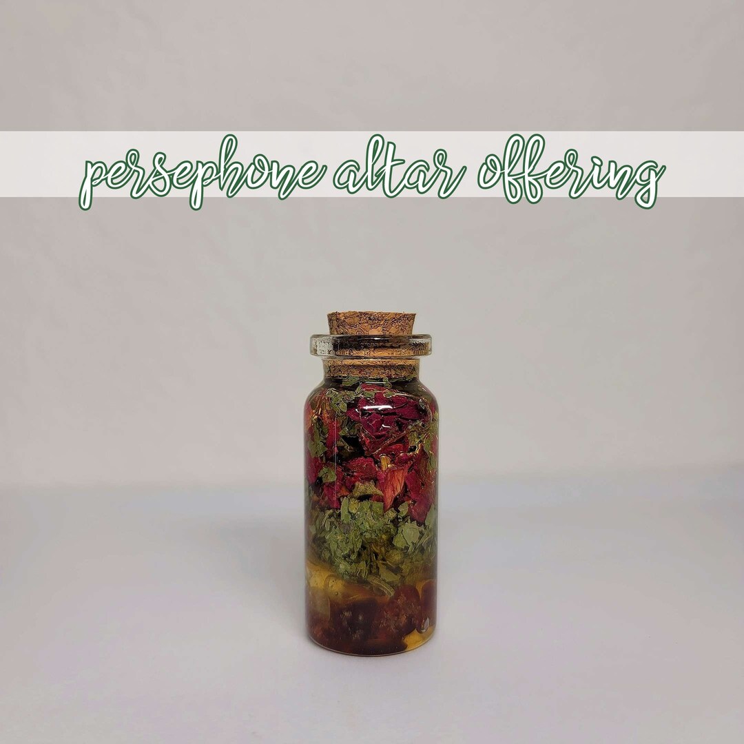PERSEPHONE Altar Offering Offerings for the Goddess Goddess of Spring