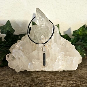 Witches Black Salt Necklace - Protection, Ward Away Evil, Shielding, Absorb Negativity, Block Jinxes - Pagan & Wiccan Jewelry