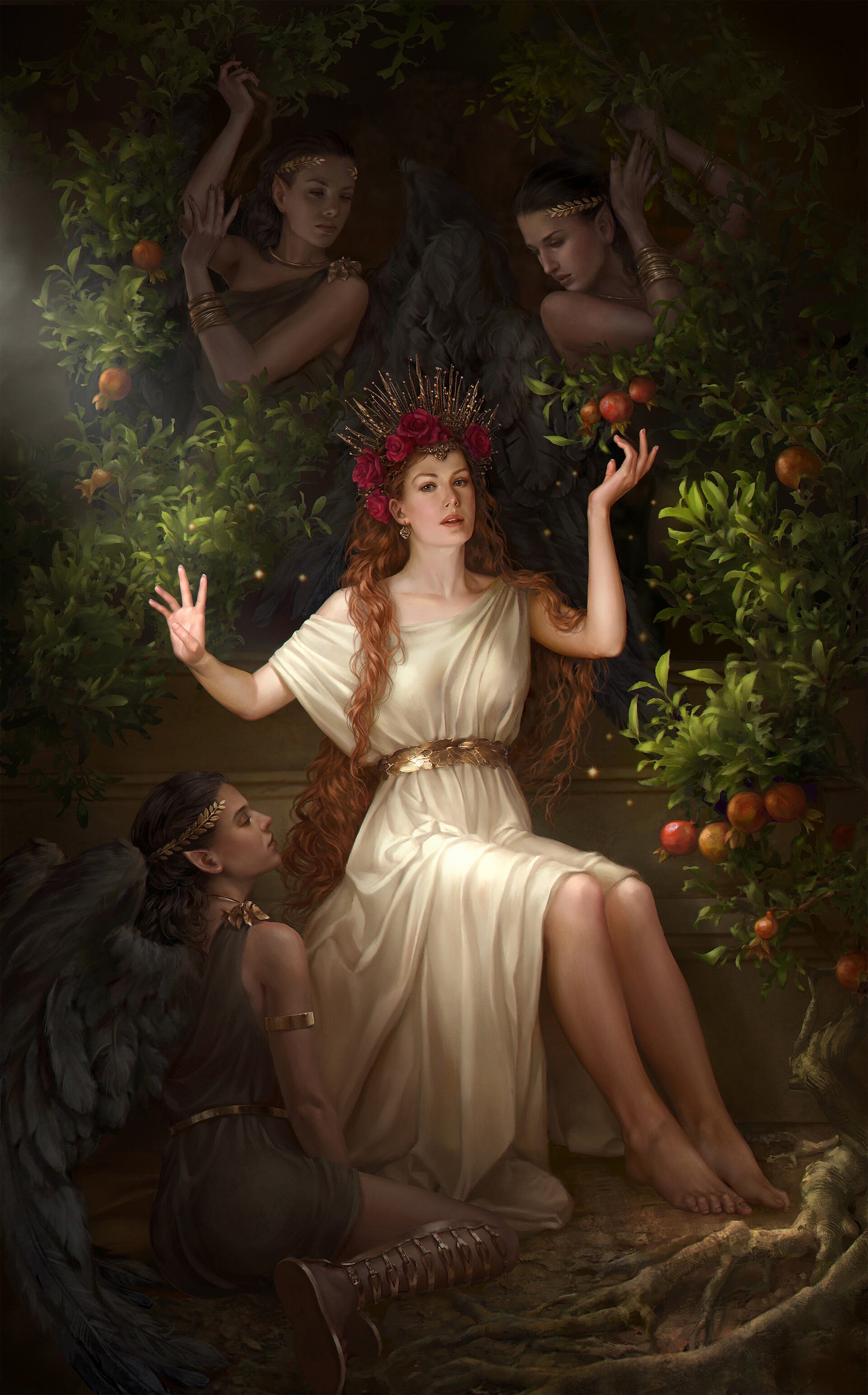 PERSEPHONE Altar Offering Offerings for the Goddess Etsy