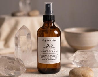 Egyptian Deity Ritual Spray - God, Goddess, & Sacred Figures Mist