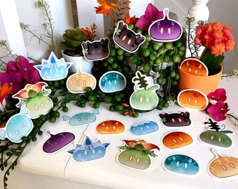 Genshin Slime Stickers