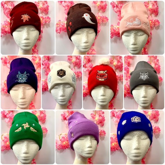 Genshin Inspired Beanie Hats