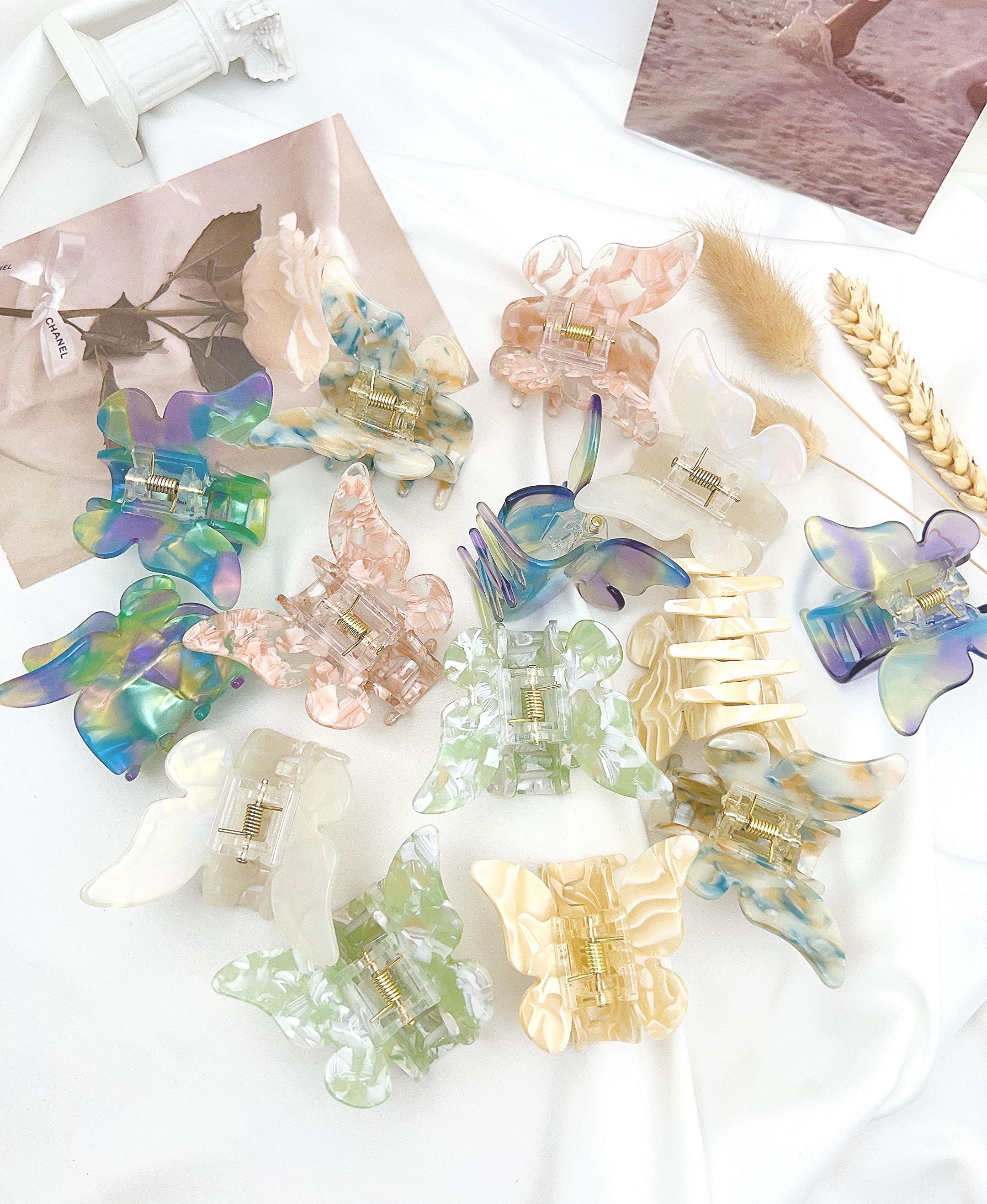 Y2k butterfly hair clips - Etsy 日本