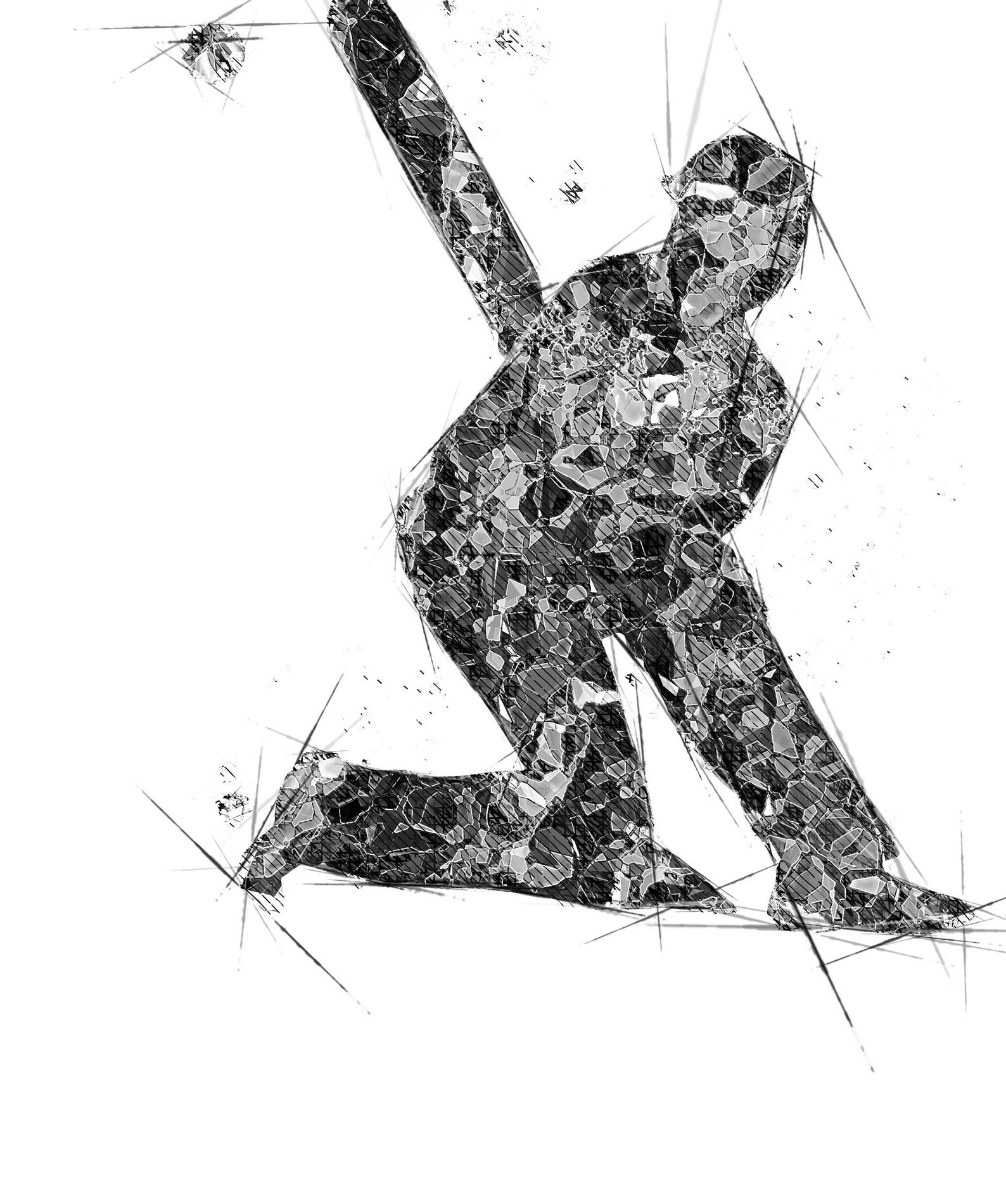 Watercolour Cricket Set Men's Cricket Prints Set of Etsy UK