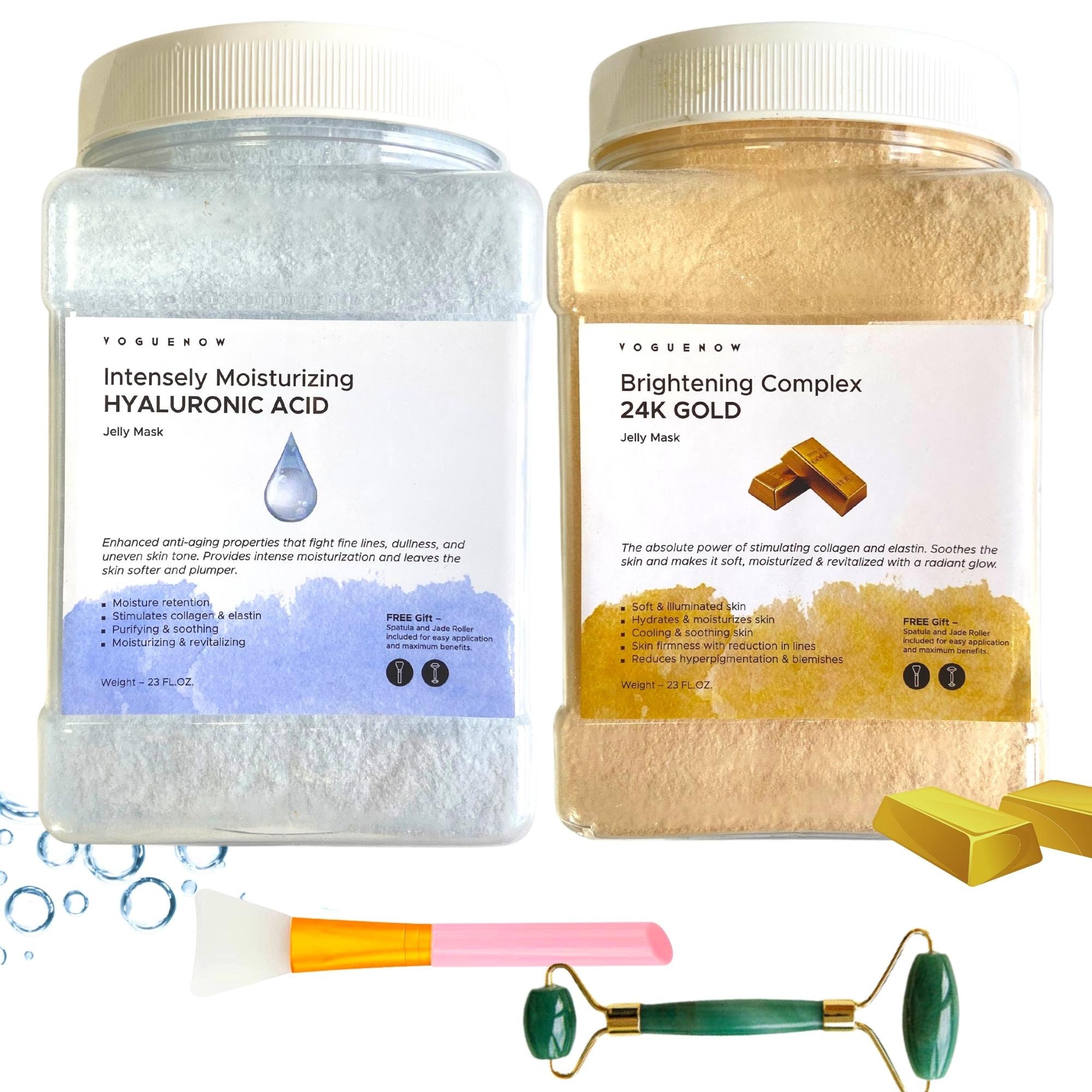 Jelly Face Mask Voguenow 2 Flavors Moisturizing Hydro Jelly Etsy