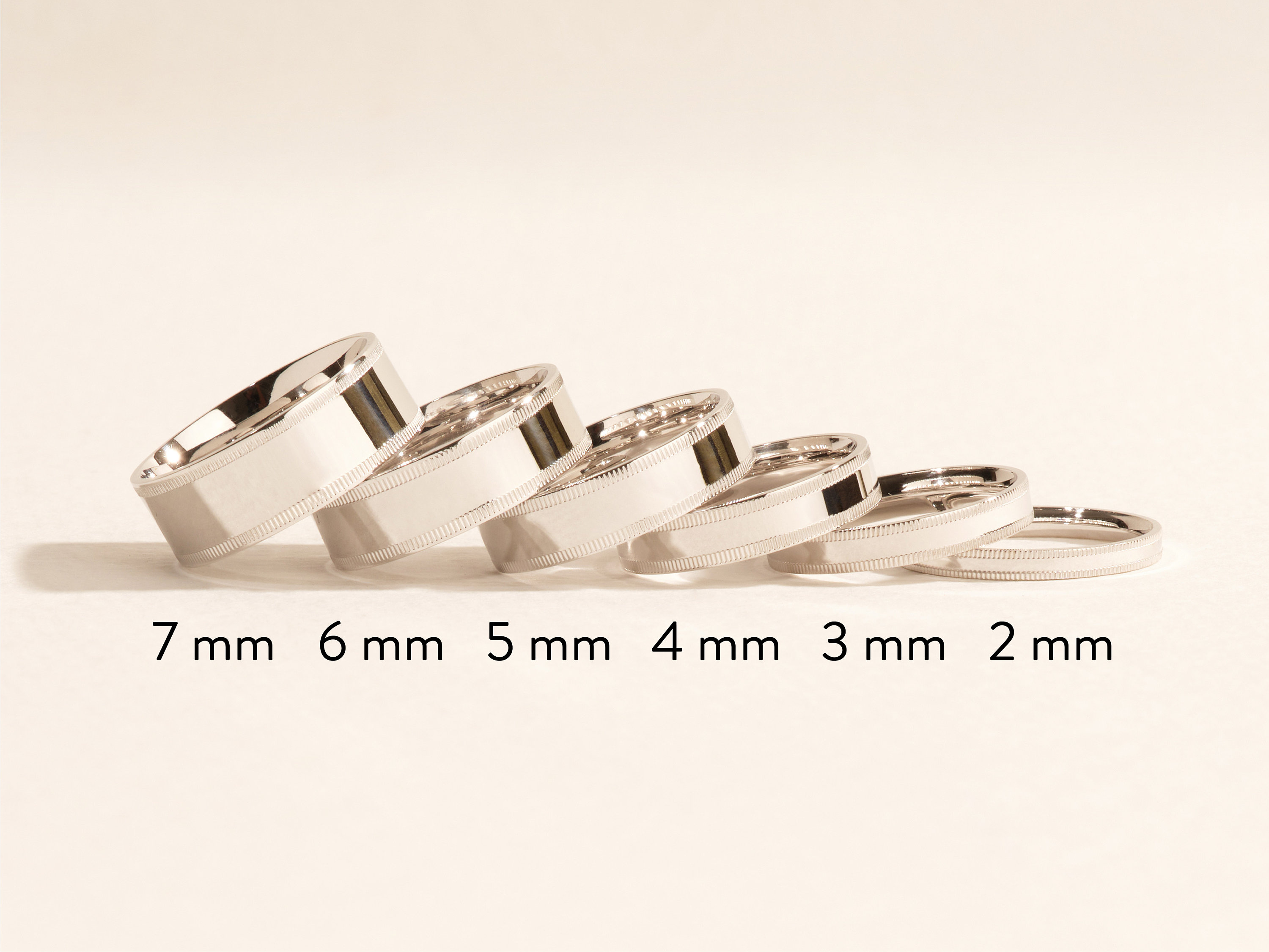 866 ミルグレインダイヤリングK14WGホワイトゴールドD0.5ct 12号 14Kホワイトゴールドミルグレイン結婚指輪・コンフォートフィット