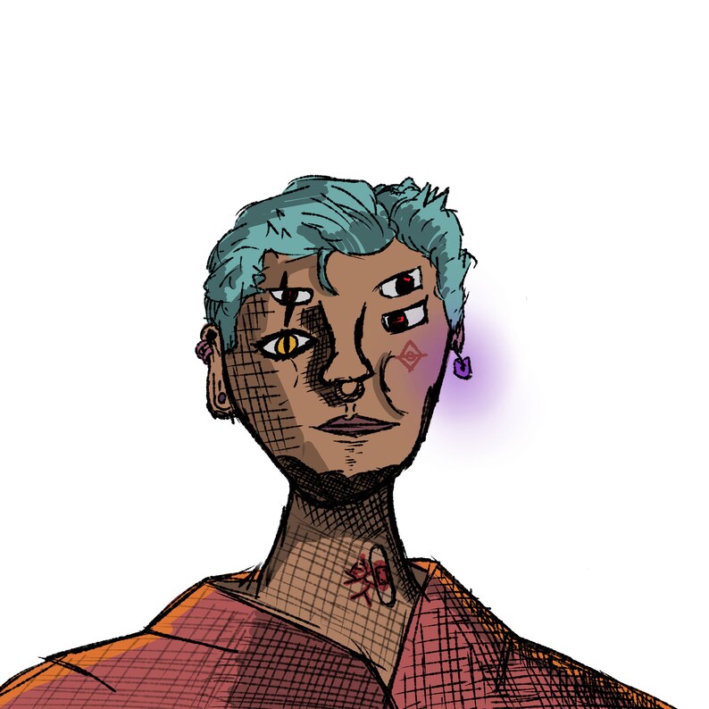 Animation Digital Art Design PNG Etsy