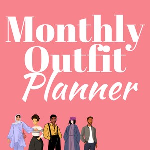 Outfit Planner-printable Outfit Planner-pdf Outfit - Etsy