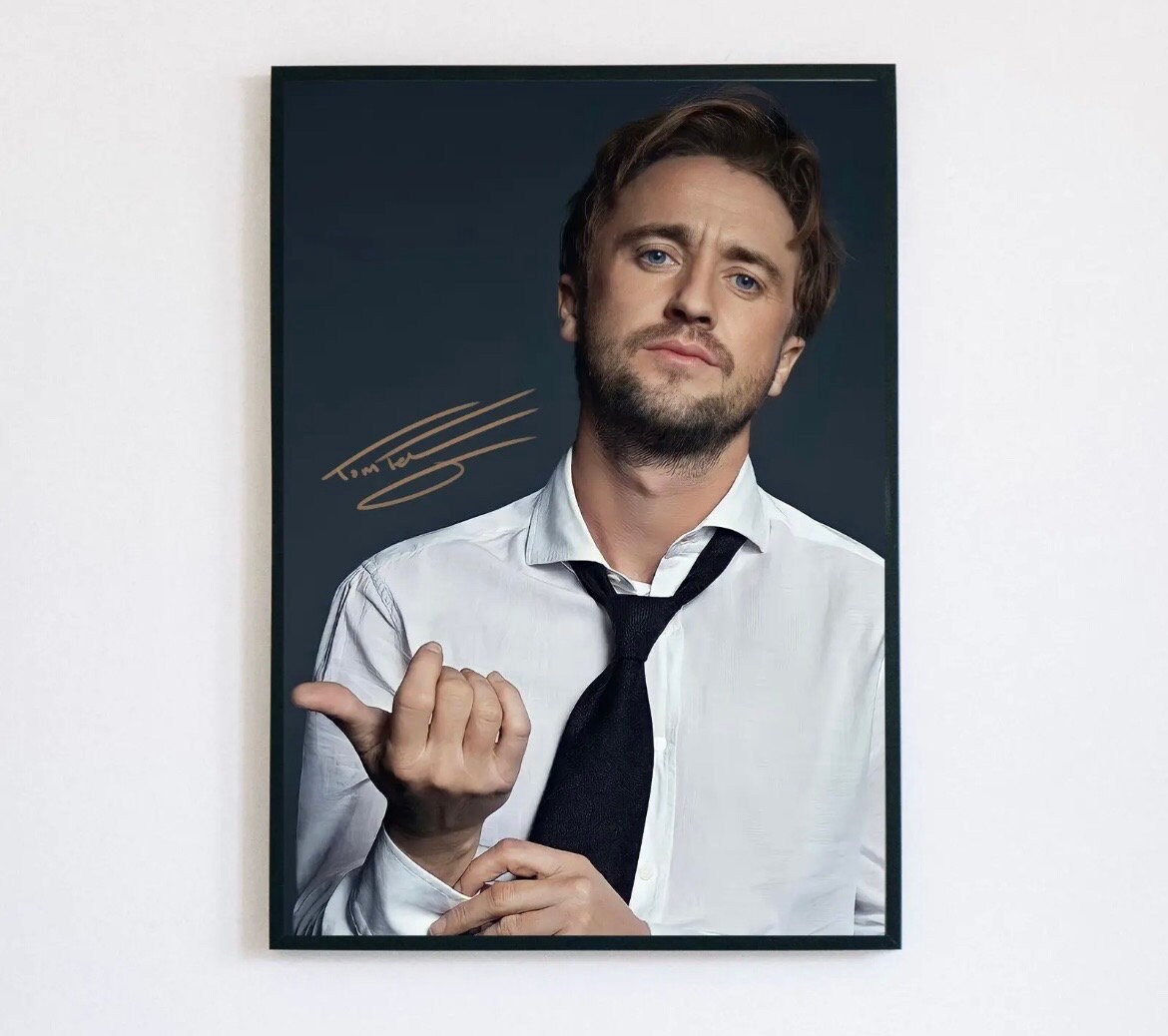 Tom Felton A4 Poster and Prints Art Prints Framed Wall Etsy