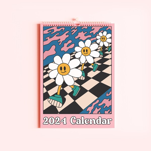 2024 Yearly Wall Planner Etsy Australia