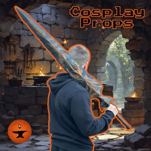 Cosplay Prop Demon Fire Greatsword - Unofficial
