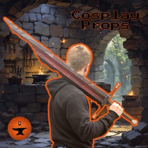 Espada gigante de los Devoradores de almas, accesorio de cosplay (no oficial)