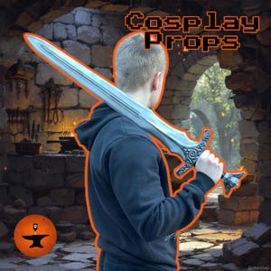 Cosplay Prop Skysteel Sword - Unofficial
