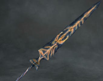 Demon Fire Greatsword Replica - Unofficial Cosplay Prop